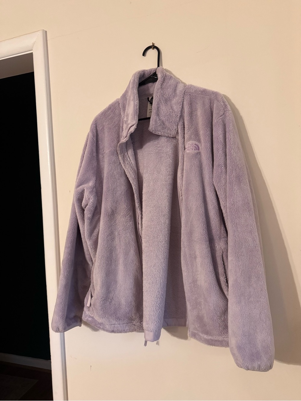 The North Face Women's Lavender Teddy Fleece Jacket